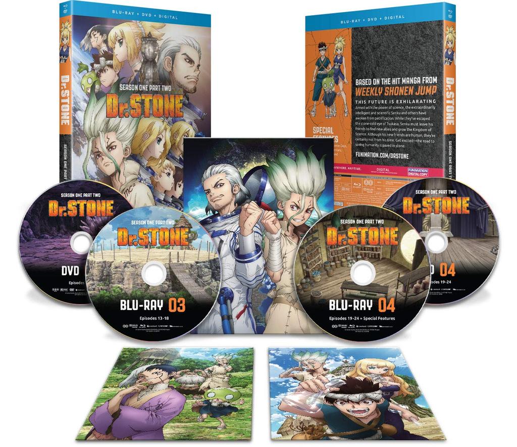 Season One Part Two Dr. Stone [Blu-ray]