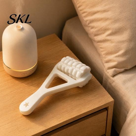 Muscle Relax 3D Printed Handheld Massage Roller, Relaxation Tool with Textured Grip & Stress Relief Massager Pressure-Point Knobs, Portable Fidget for
