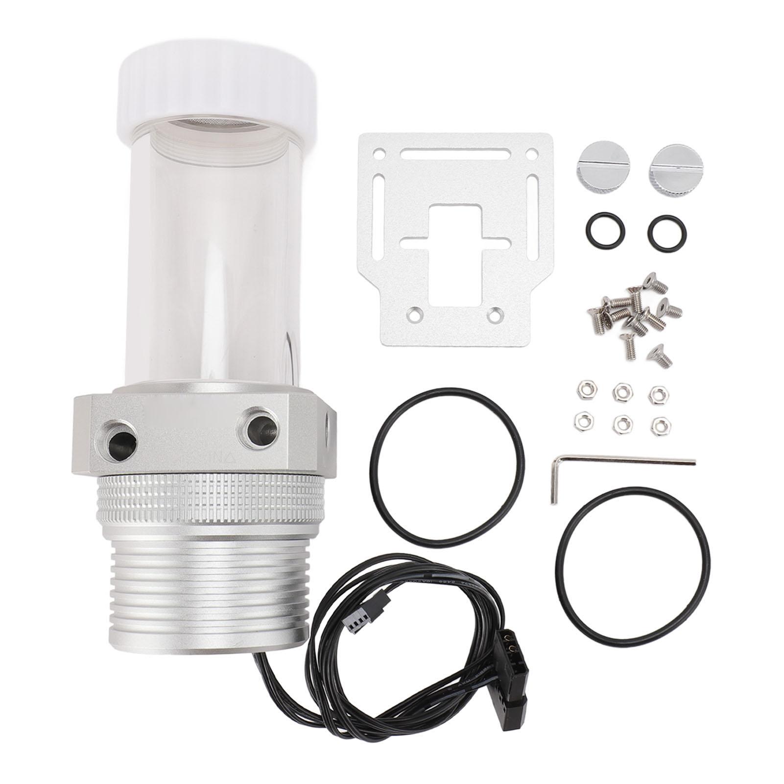 

Water Cooling Pump Tank 30 Mesh Filter 1100LH 5900RPM G14 PC Integrated Pump Tank for Water чорний