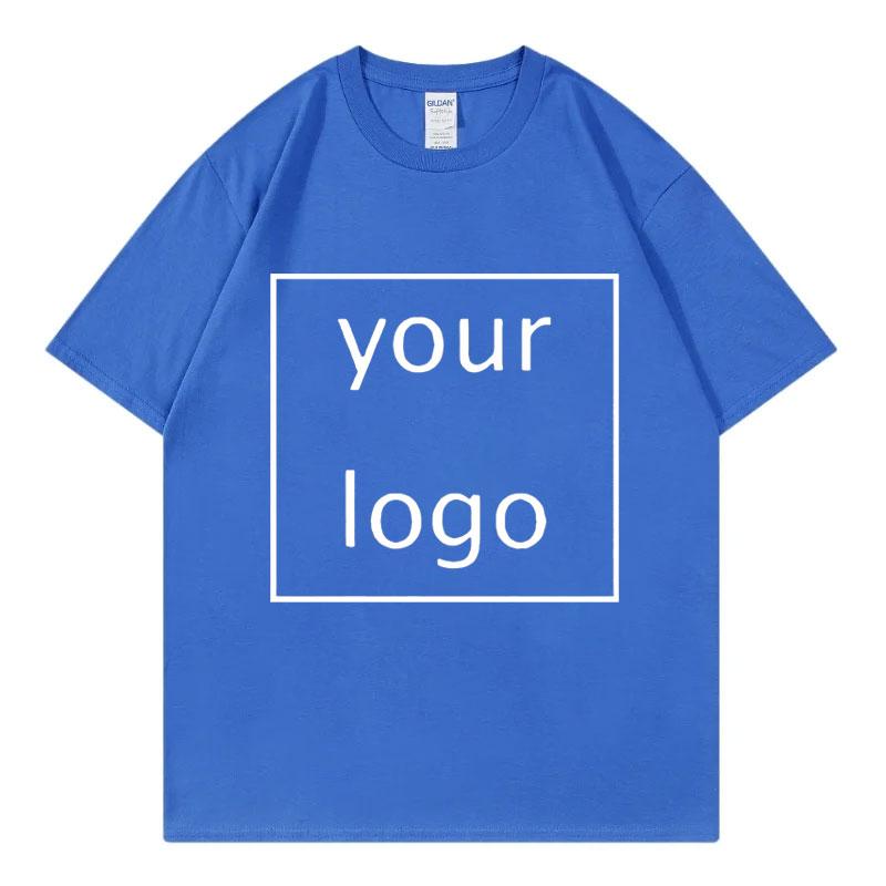 Ihr personalisiertes Customization Grafikdruck T-Shirt Herren Damen Hohe Qualität Baumwolle T-Shirt Mode Lässig Kurzarm T-Shirts