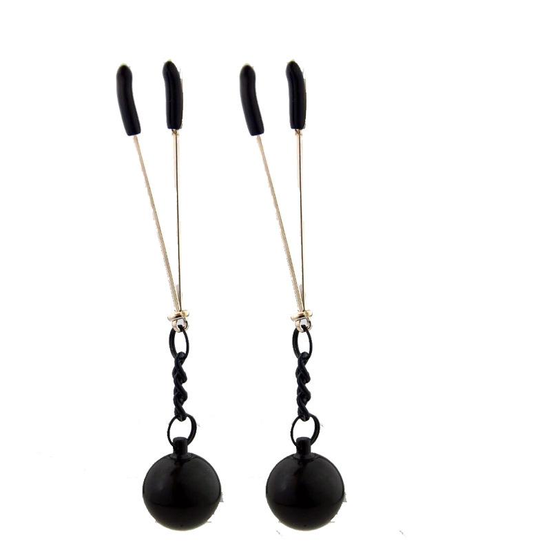 Heavy Hardware Butterfly Black Nipple Clamp Crab Butterfly Correction Physiotherapy Nipple Clamp Mei Mei Clip Abuse Milk Metal Nipple Clamp Nipple