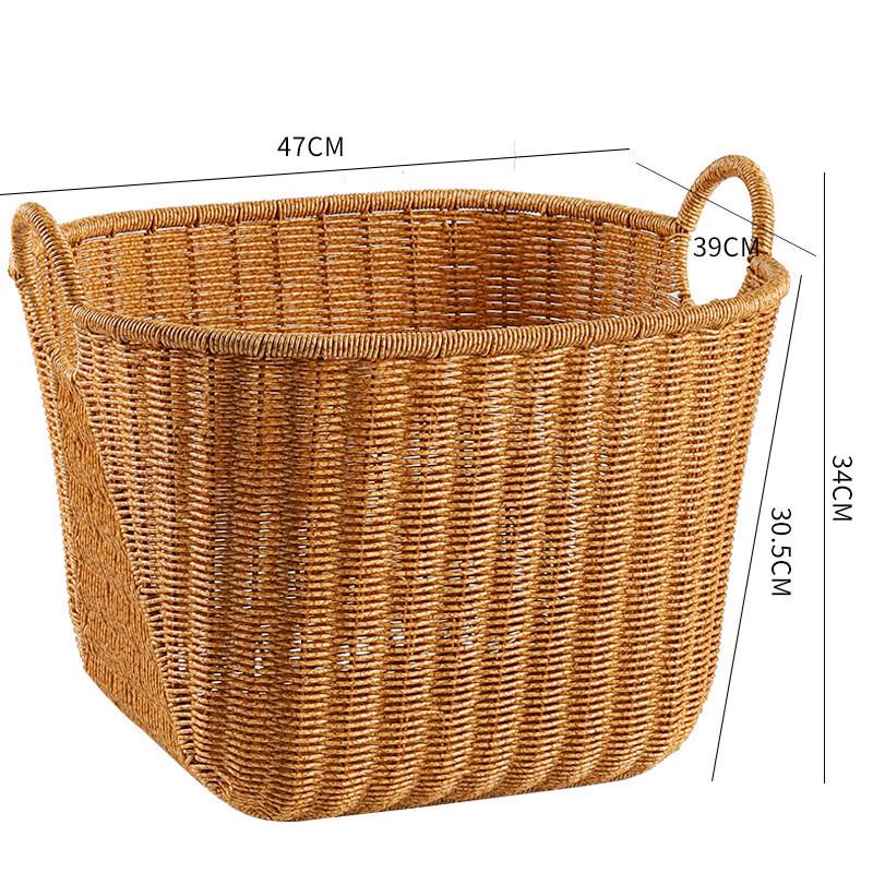 Handun Imitation Rattan Laundry Basket