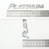 Rear Trunk Script Letter  Nameplate Badge Decal Emblem Sticker For SELIMITED Tourer Chaser Platinum Vnturbo Spacio Funcargo