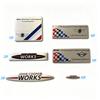 mini cooper cooper r56 fridge Cooper JCW R55 F56 R57 R58 R59 R60 R61 3D Aluminum Car Badge Emblem Sticker