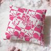 fashion a-Alba Rosa Cushion Cover Premium Comfort Reversible Pillow Cove -Two in One Design for Any Room & Car Interior