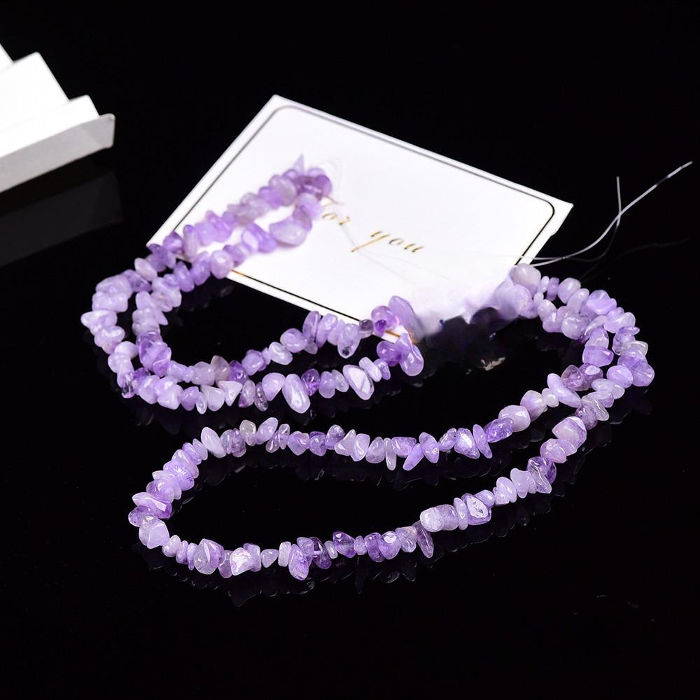 Naturweißes Pulver, gelber Amethyst-Bruchstein, Halbfertigprodukt, DIY, Farbige Kristallsteine, lose Perlen, Schmuckzubehör