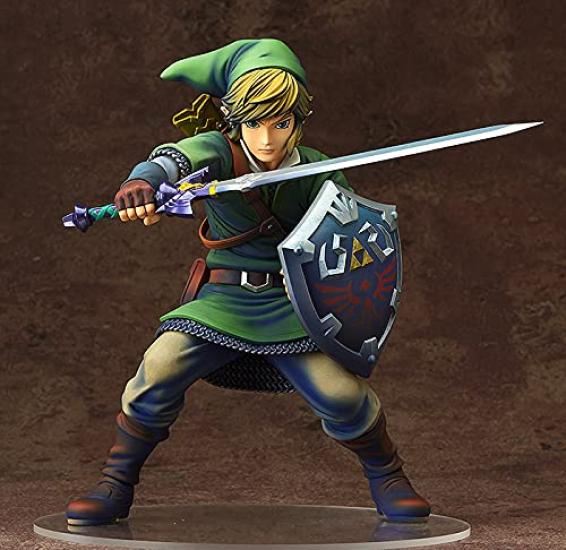 The Legend of Zelda Skyward Sword Link skala 17 PVC malowana gotowa figurka do odsprzedaży