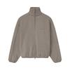 Męska Kurtka Fear of God Essentials Nowoczesna Polarowa z Lamówkami Kurtka Treningowa Homestead Heather