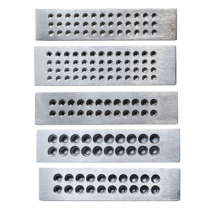Professional Jewelry Wire Draw Plate Crafting Wire Tool Professional Jewelers Tool Carbon Steel Drawplate for Jewelry