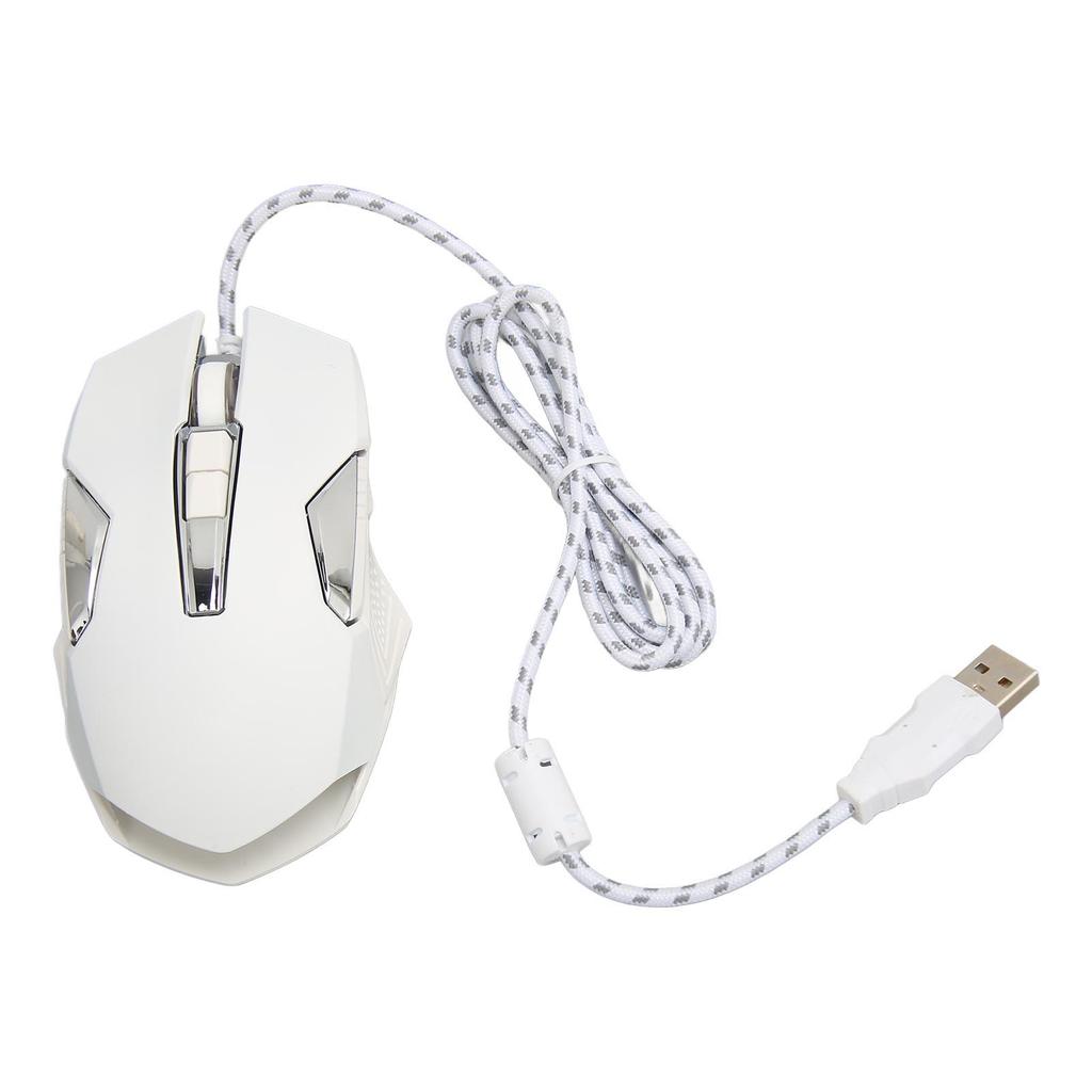 RGB Gaming Mouse Multifunction Ergonomic 7200 DPI Wired Optical Gaming Mouse With Programmable Buttons and Backlight Mode