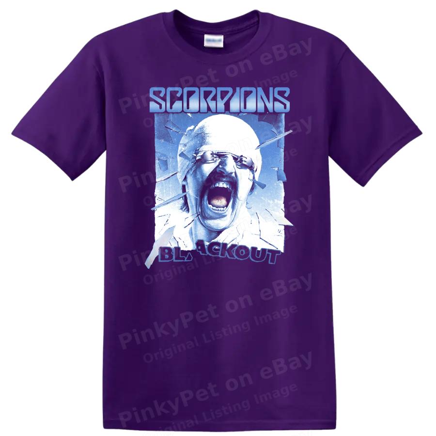 Blackout Graphic Vintage Heavy Metal T Shirt Music Fan Gift Cool Tee