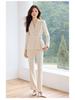2025 Autumn Apricot Women's Suit Set: Professional Attire for Hotel and Jewelry Store Managers