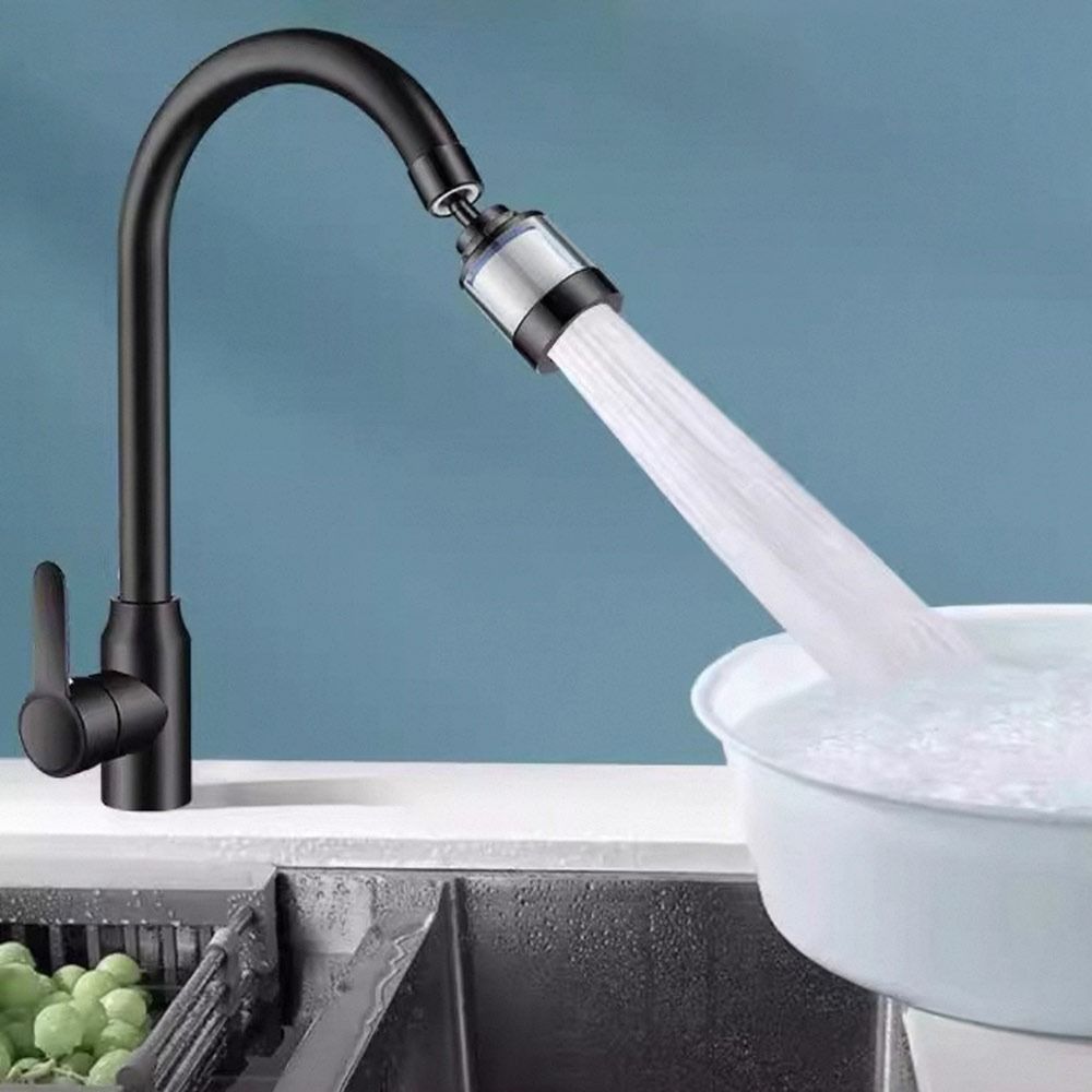 Purificador de Torneira de Cozinha com Rotação 360° Extensor de Torneira Telescópico de Aço Inoxidável 316