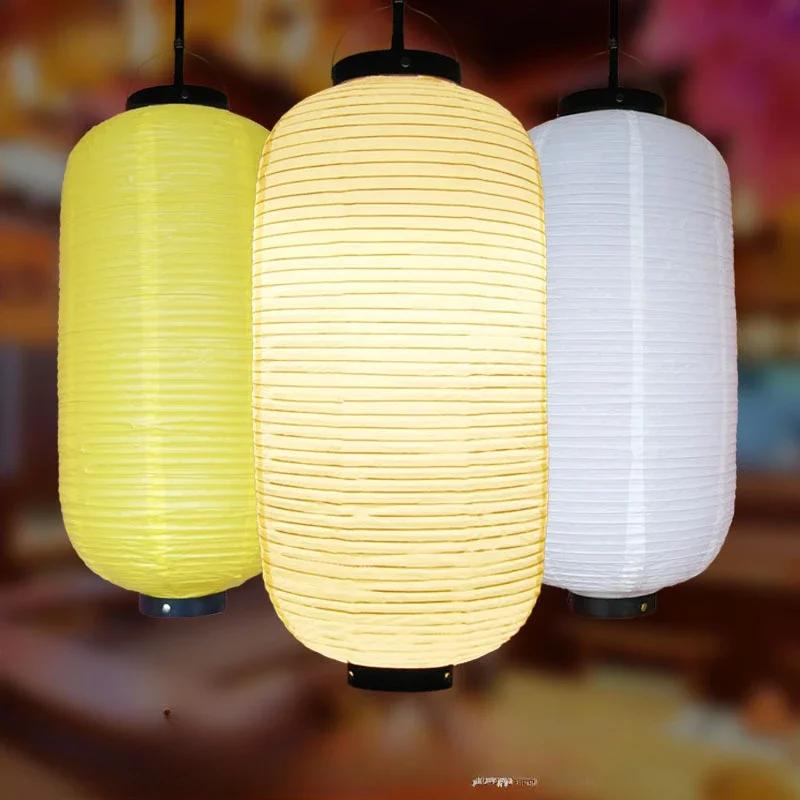 Korean Lanterns for Outside Birthday Party Decorations Hanging 25x50cm Lantern Japanese Decoration Wedding Waterproof Rustic