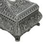 Antique Vintage Jewelry Box Silver Storage Jewelry Box Musical Jewelry Box  For Ladies