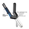 Portable Design Electric Hair Comb Brush Fast Heating Beard Comb Mustache Curler Comb  For Men