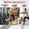 1Pair Heavy Duty Gym Handle Non-Slip Pulley Handle Cable Machine Handle  Pulley Cable Machine