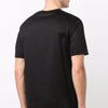 Emporio Armani FW21 Logo Embroidered Solid Color Crew Neck Short Sleeve T-Shirt Men Tops Black 6K1T6R-1JQ3Z-0999