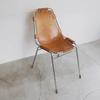 Medieval Italian First Layer Leather Ins Dining Chair Industrial Style Design Backrest Guest House Vintage Chair
