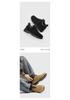 2026 Spring/Autumn Retro Versatile Men's Leather Lace-up Work Boots - British Style Casual Martin Boots