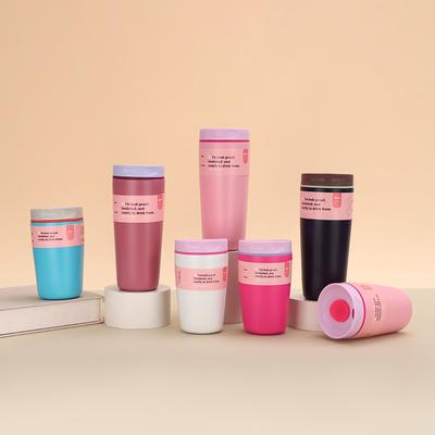 Creative Insulated Cups, Simple and Fashionable Coffee Cups for Men and Women, Portable Travel Cups for Outdoor Sports Water