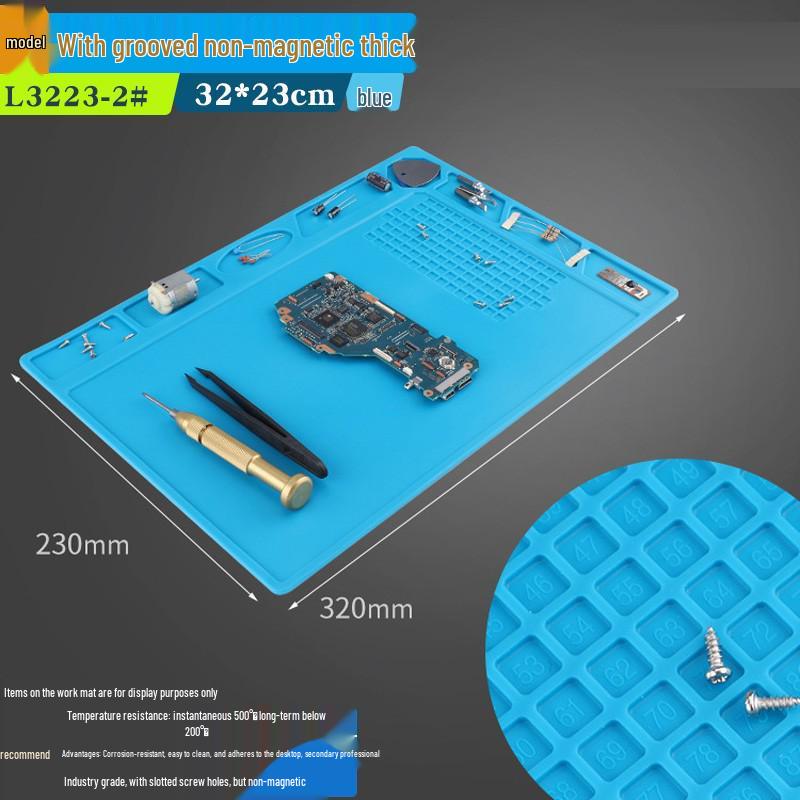 Heat-Resistant Insulation Mat for Mobile Repair, Welding, and Soldering