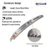Scimitar Coarse-Tooth Machete: Multi-Purpose Reciprocating & Jigsaw Blade for Metal, Wood, Plastic, & Aluminum