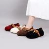Fluffy Shoes Women 2026 Autumn and Winter New Casual Flat Shoes Mary Jane Female Slip-on Lazy Retro Loafers Women