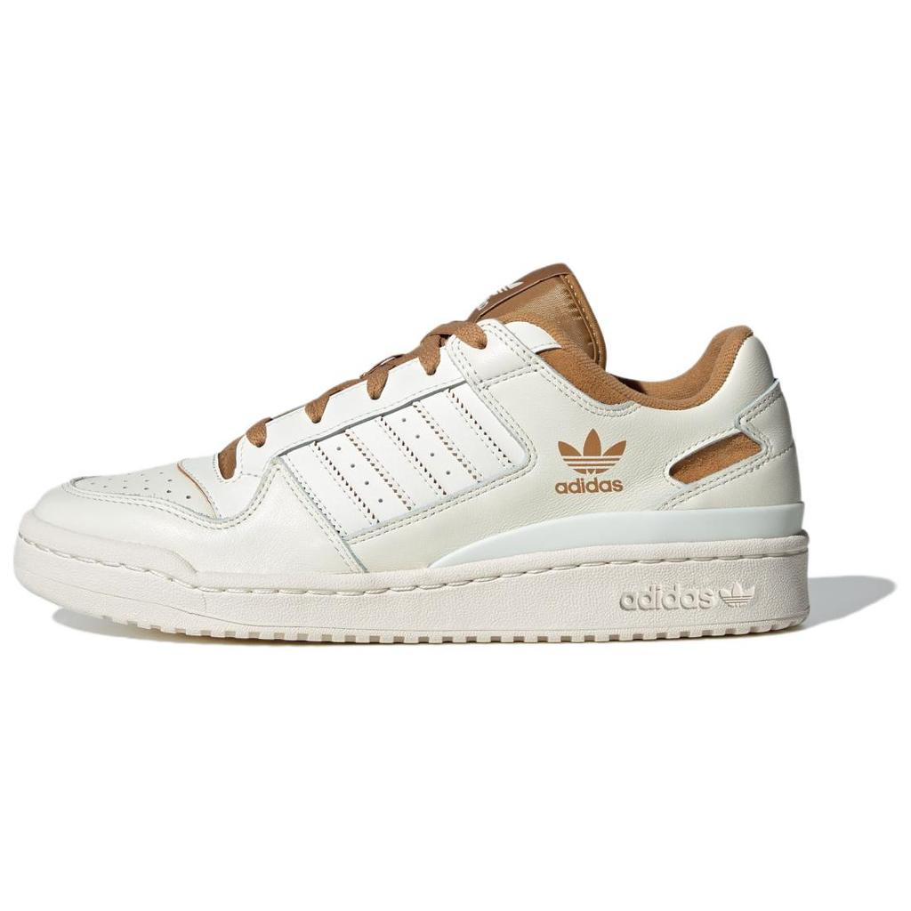 Adidas Originals Forum Comfortable Versatile Low-Top Sneakers Unisex Sneakers White JH6335