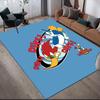 Woody Woodpecker Flanell bedruckter Teppich, Heim-Sofa-Dekoration für Wohnzimmer & Schlafzimmer, Rutschfeste Spiel-Flanell-Bodenmatte für Spielzimmer