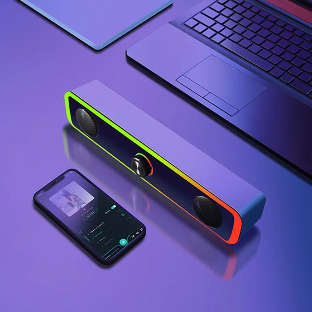 Home Theater Sound System, 4d Surround Sound Bar With Bluetooth, Tv And Computer Speakers, Subwoofer, Stereo Music Box