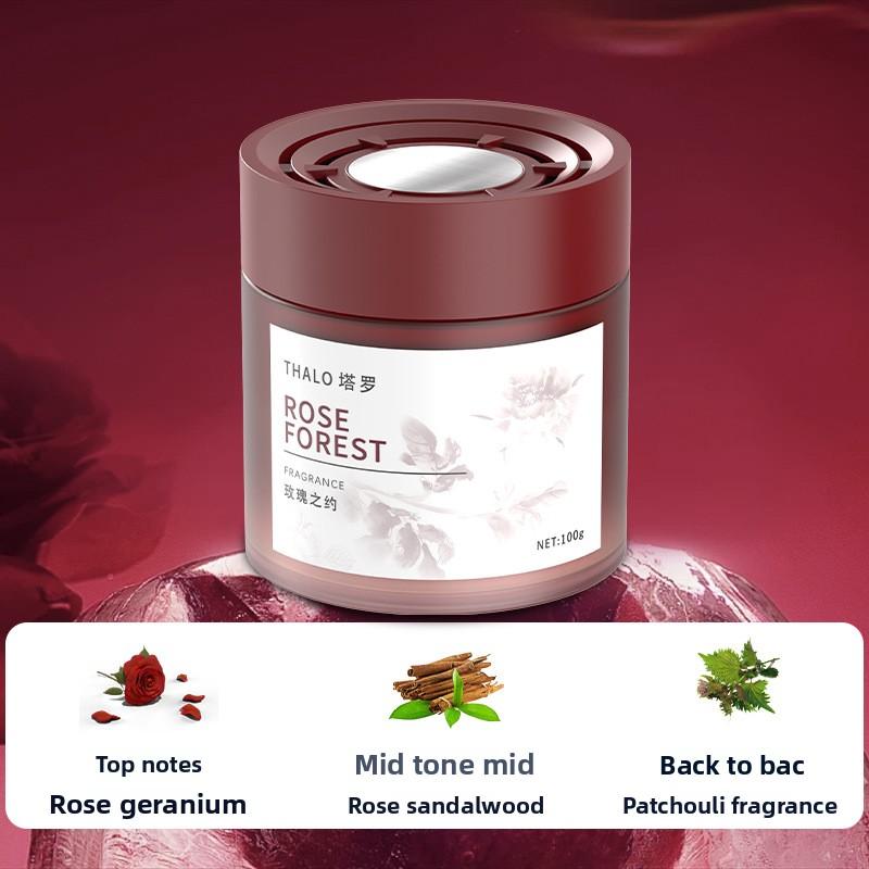 Car Durable Solid Aromatherapy Car with Advanced Interior Light Fragrance Car in Addition To Odor Balm Ornaments