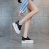 Women's Shoes 2026 New Four Seasons Thick soled High Heels Interior Height Increase Women's Shoes Single Shoes Sports Shoes