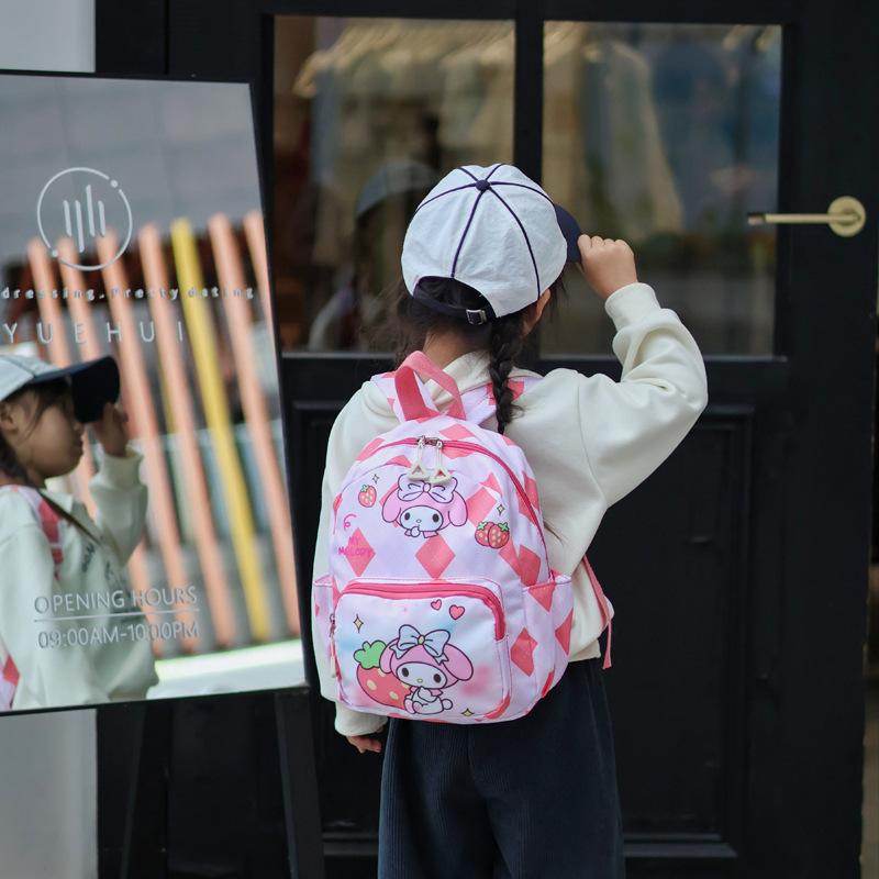Kindergarten Primary School Students Schoolbag Cute Cartoon Cute Cat Children Backpack Large Capacity Children'S Bag