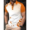 Printed Men's Clothing, Summer Casual Short Sleeved Loose Shirt