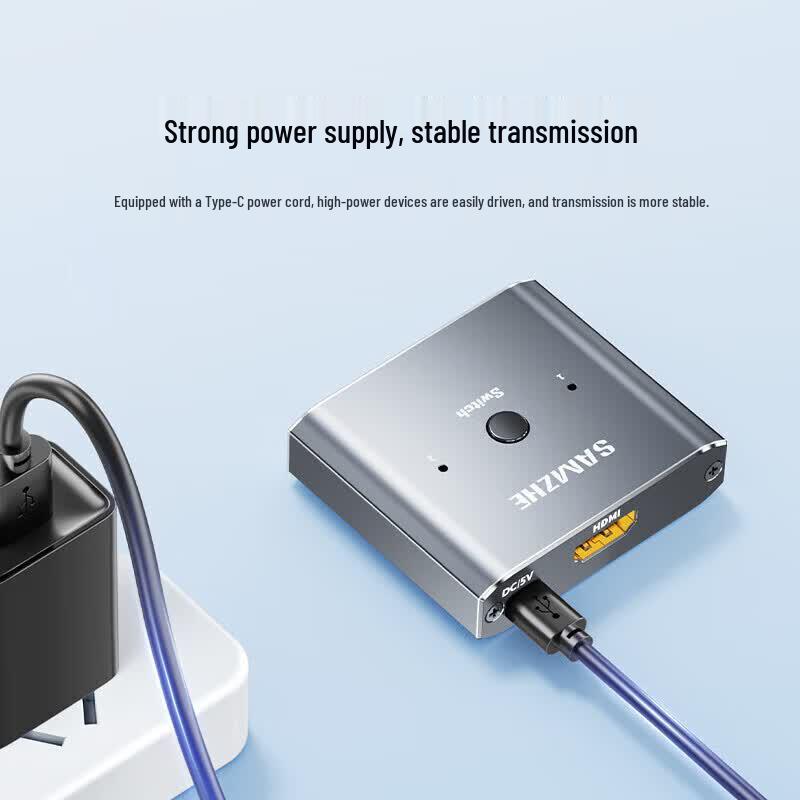 SAMZHE HDMI 2.1 Bi-directional Switcher 8K@60Hz QH82
