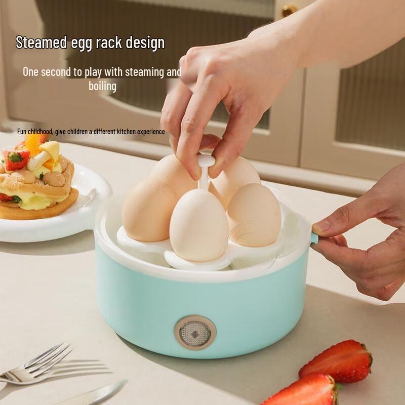 ZISIZ Mini Electric Children's Rice Cooker & Lunch Box