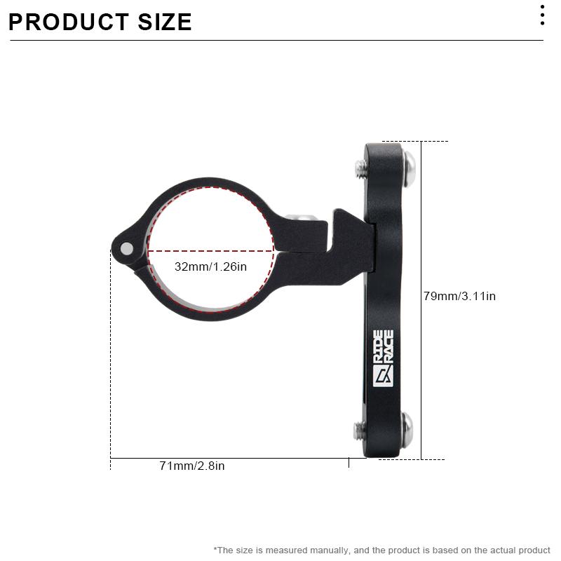 RIDERACE Bicycle Bottle Cage Adapter For MTB Mountain Bike Kettle Stand Base Road Cycling Water Cup Handlebar Seatpost Holder 6