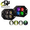 5"40W Flush Mount LED Work Light Bar for Car Truck Offroad Boat 4WD Atv Spot Beam LED Pods Driving Fog Light 12V-60V