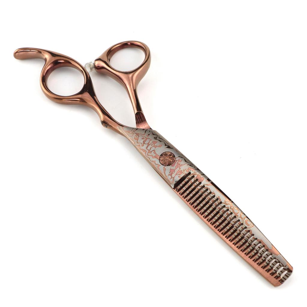 6.0 Inch Bronze Gold, Hair Scissors, Hair Scissors, Tooth Scissors, Bangs Scissors, Tooth Scissors, Thin