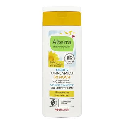 Alterra Sensitive Sun Lotion LSF30 200ml
