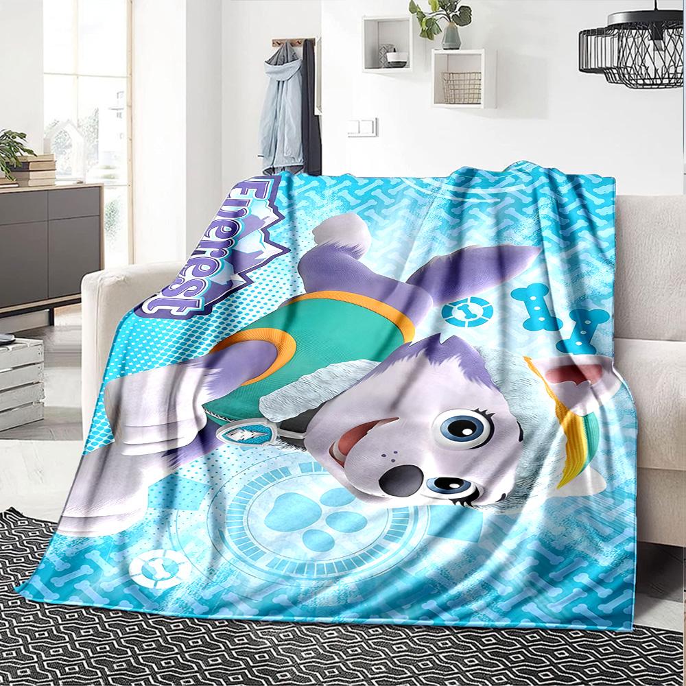 1pc Paw Paw23 Blanket, Gift, for Men and Women, Soft Blanket, Good for Sofa Bed Couch Travel, Lightweight Flannel Blanket
