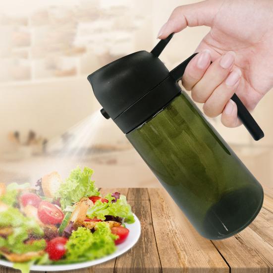 Yousheng Oil Sprayer for Cooking 470ml Glass Olive Oil Dispenser And Sprayer Efficient Oil Control Multi-Function Kitchen Tool for Air Fryer BBQ Salad