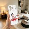 Classic Character B-Bettys Boops Gift  Phone Case For iPhone 17 16 15 14 13 12 11 Mini Pro Max Plus Transparent Cover
