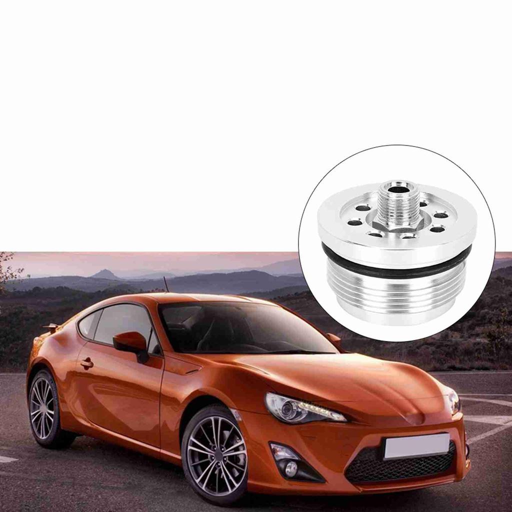 Aluminiumlegering Oljefilter Konverteringsadapter Anslutning Passar för Toyota GT 86 2011 2018