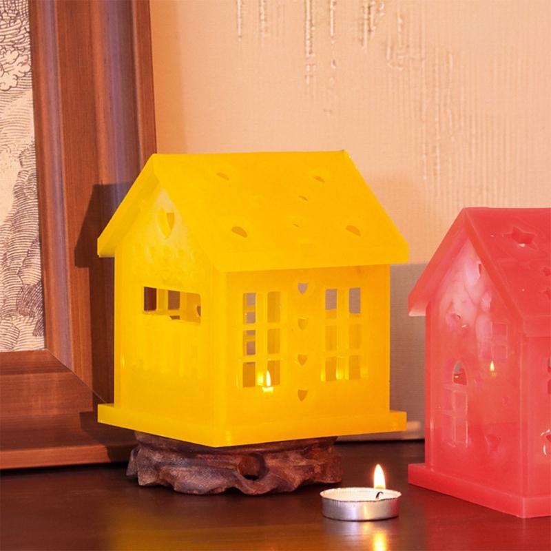 Fashionable Flexible Silicone Molds Portable for Creating Detailed Christmas House Ornaments User Friendly Designs