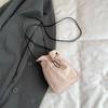 Fashion Minimalist Solid Shoulder Crossbody Bags Girls Messenger Bag Lightweight Phone Bag Nylon Small Coin Purse