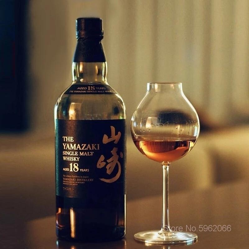 1920s Professional Blender's Whiskey Copita Nosing GlassTulip Bud Whisky Crystal XO Chivas Regal Goblet Cup Wine Tasting Glasses