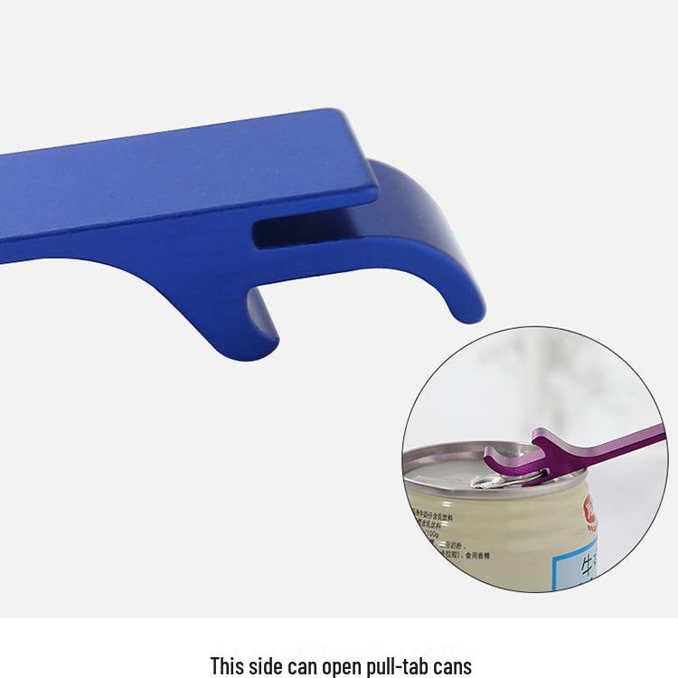 Colorful Multifunctional Keychain: Practical Beer Bottle Opener with Logo - Perfect for Promotional Gifts