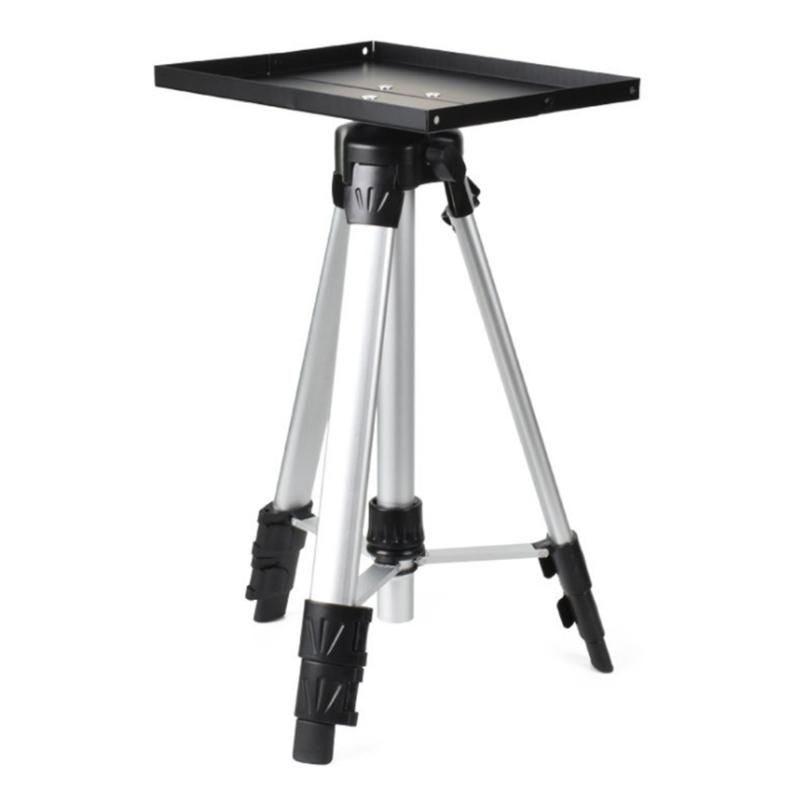 

Aluminum l Projector Tripod Stand Multi-Function Equipment Mount Adjustable Height Suitable for Home or Stage